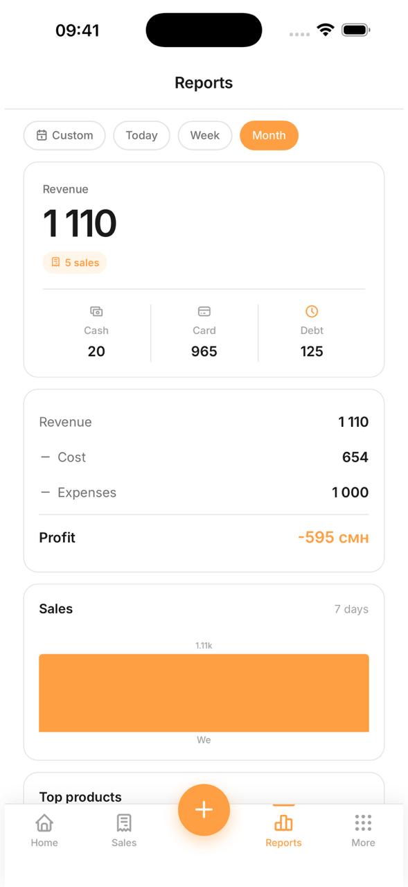 1Hisob Lite,Reports
